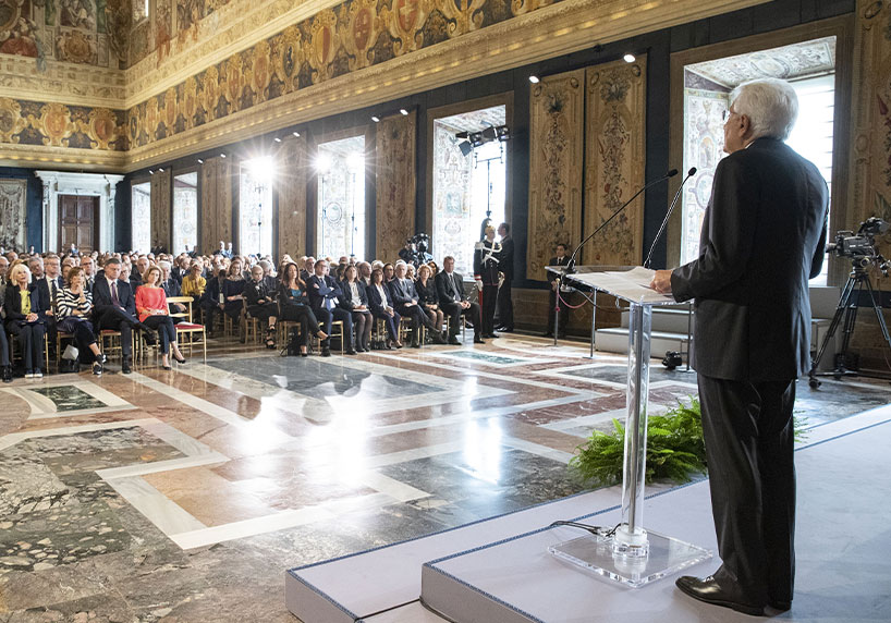 Cerimonia al Quirinale